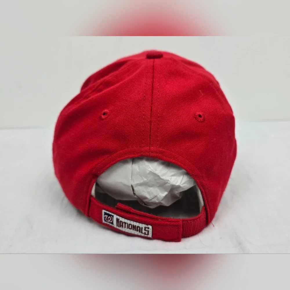 Washington Nationals Embroidered MLB Adult Hat Cap Strapback Adjustable Red
